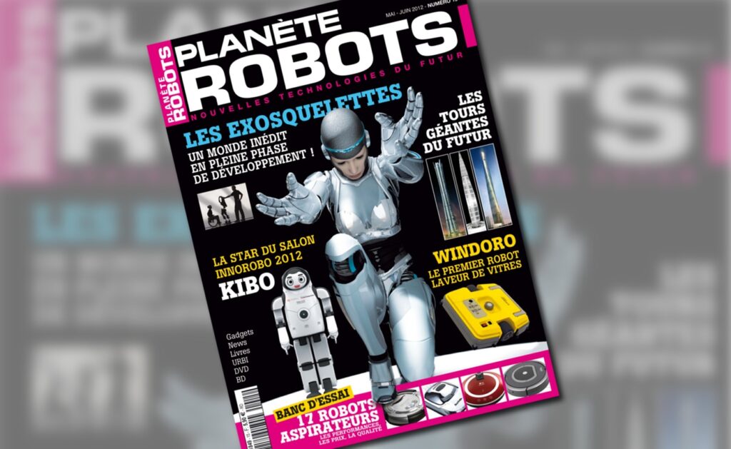 Couverture du magazine Planète Robots numéro 15