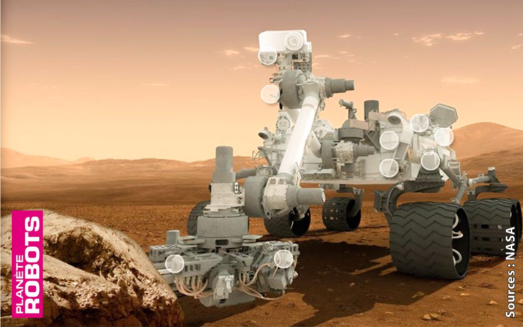 Curiosity - PLanète Robots N°20 - écoles de robotique