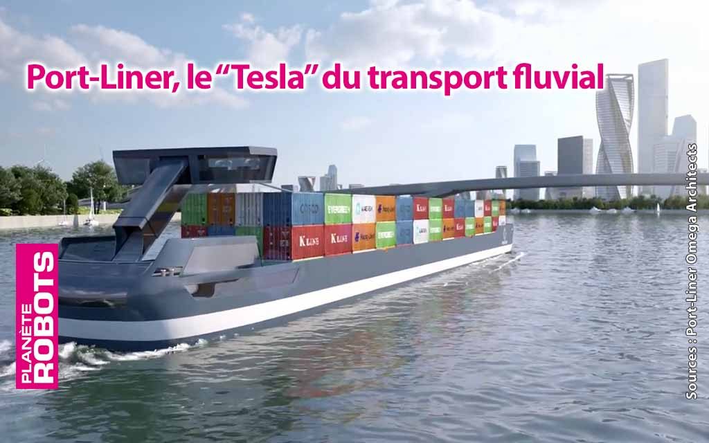 Port-Liner le Tesla du transport fluvial